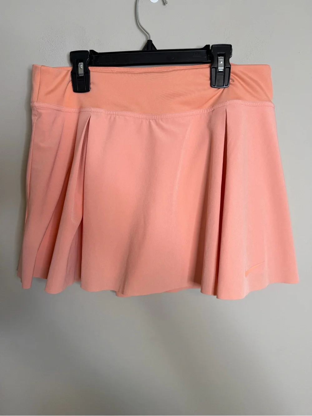 Nike Dri-Fit Pleated Tennis Skirt Coral Pink Size Large